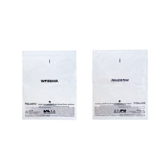 Worship POLLAST!C Poly Bags - 100 pcs