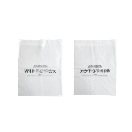 White Fox POLLAST!C Poly Garment Bags