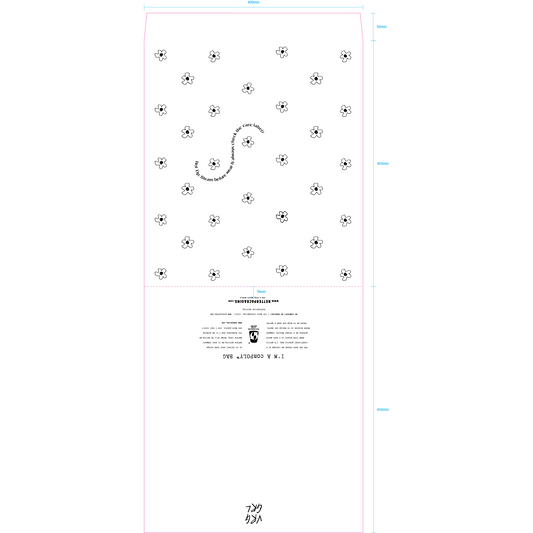 Verge Girl Compostable Poly Bags - 100 pcs