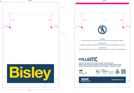 Bisley POLLAST!C Poly Bags - GLOBAL