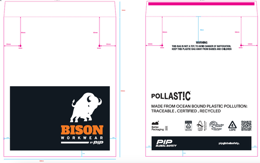 Bison POLLAST!C Poly bags