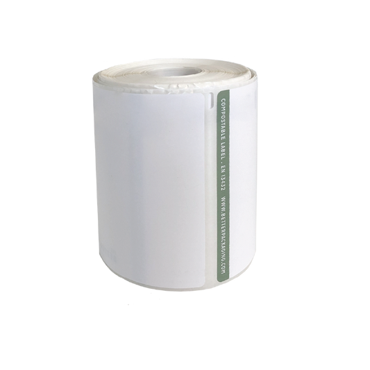 Compostable Shipping Labels - Rolls